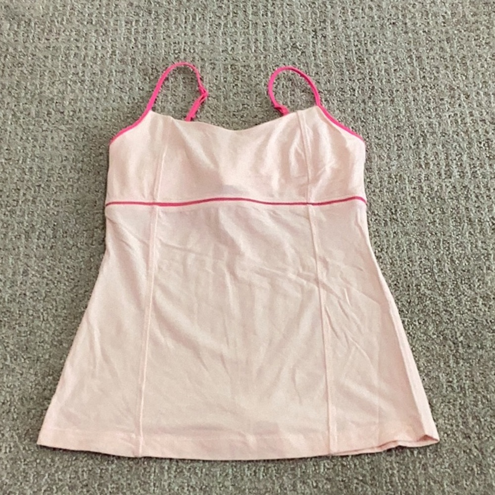 lululemon athletica Pink Tank Top